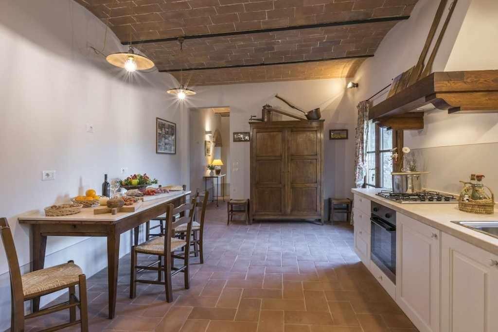 Villa I Cipressini Piscina Riscaldata Spa Toscana Pienza Kültér fotó