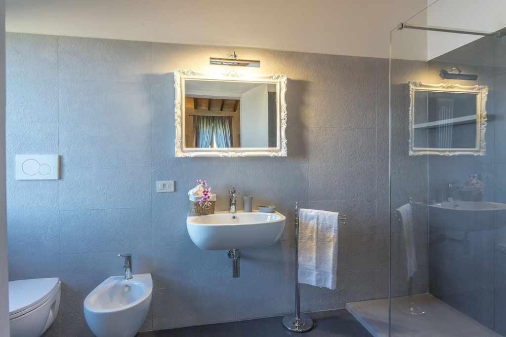 Villa I Cipressini Piscina Riscaldata Spa Toscana Pienza Kültér fotó