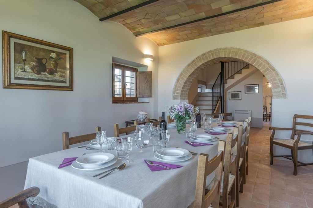 Villa I Cipressini Piscina Riscaldata Spa Toscana Pienza Kültér fotó