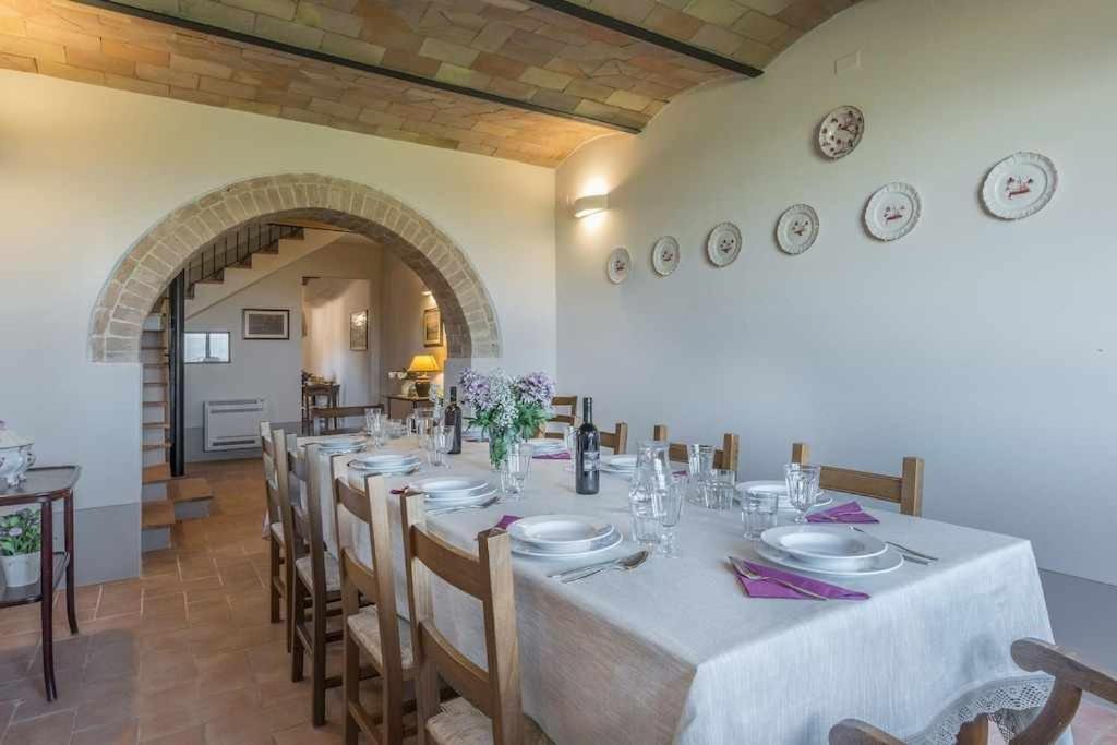 Villa I Cipressini Piscina Riscaldata Spa Toscana Pienza Kültér fotó