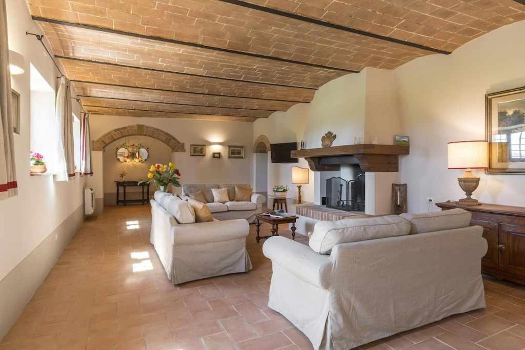 Villa I Cipressini Piscina Riscaldata Spa Toscana Pienza Kültér fotó