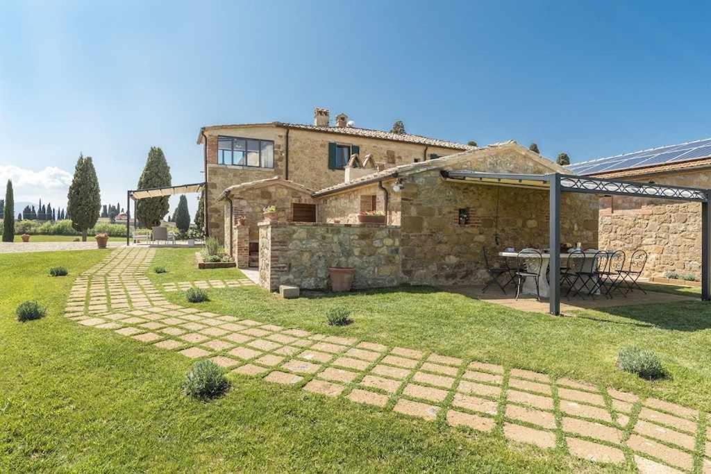 Villa I Cipressini Piscina Riscaldata Spa Toscana Pienza Kültér fotó
