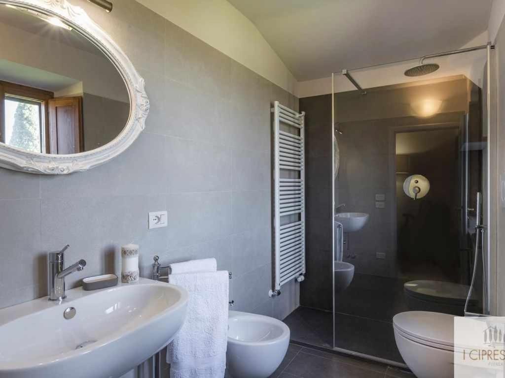Villa I Cipressini Piscina Riscaldata Spa Toscana Pienza Kültér fotó