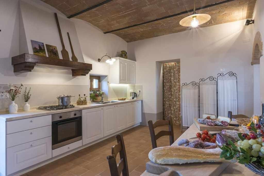 Villa I Cipressini Piscina Riscaldata Spa Toscana Pienza Kültér fotó