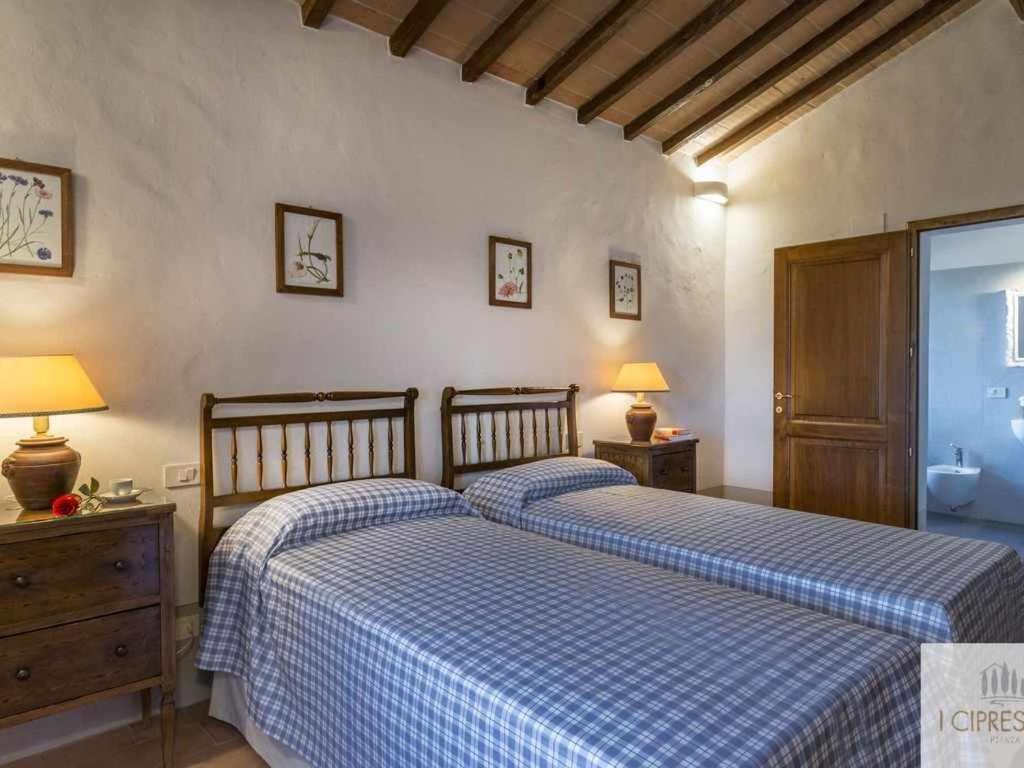 Villa I Cipressini Piscina Riscaldata Spa Toscana Pienza Kültér fotó