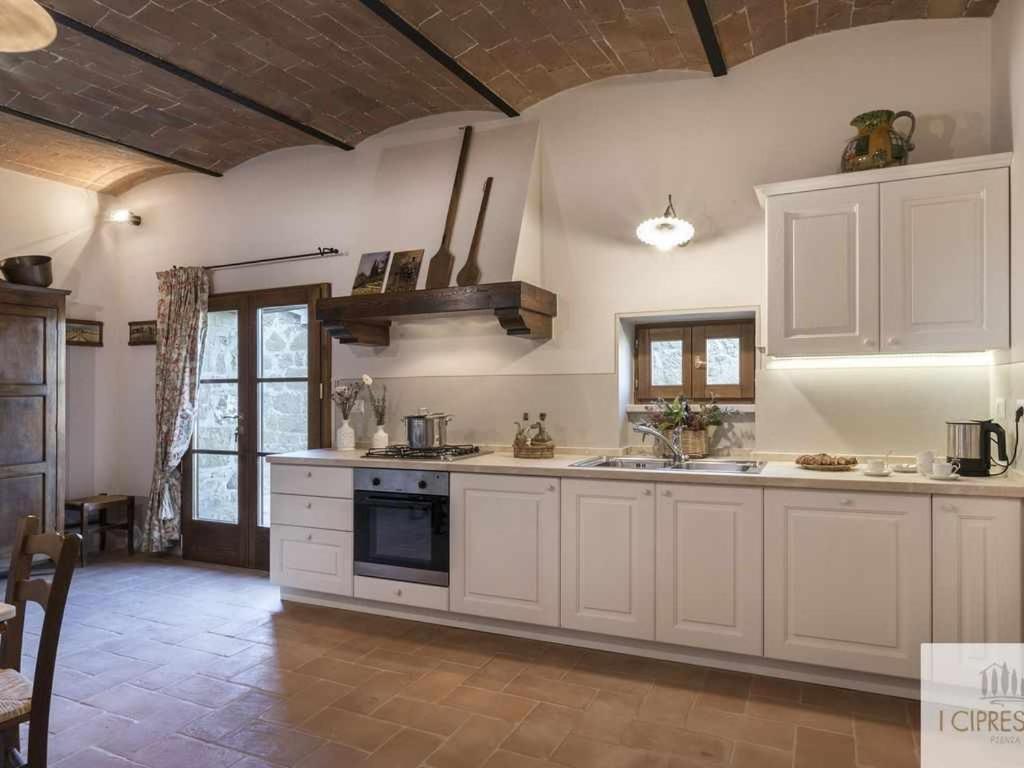 Villa I Cipressini Piscina Riscaldata Spa Toscana Pienza Kültér fotó