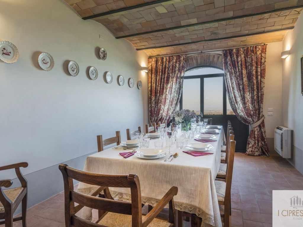 Villa I Cipressini Piscina Riscaldata Spa Toscana Pienza Kültér fotó