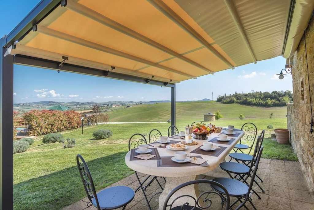 Villa I Cipressini Piscina Riscaldata Spa Toscana Pienza Kültér fotó